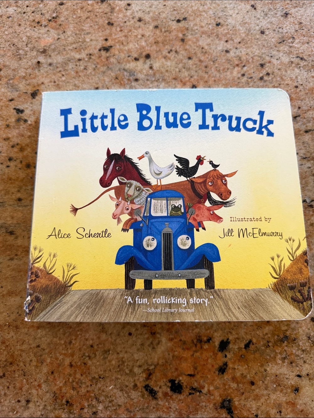 Little Blue Truck Board Book - Little Blue Truck (Blue)